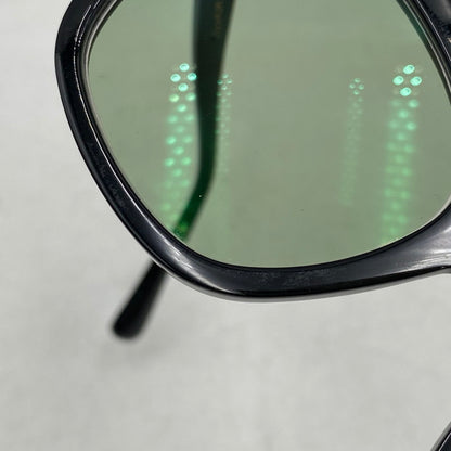 【現状渡し品】【メンズ/レディース】 GENTLE MONSTER ジェントルモンスター SOUTH SIDE SUNGLASSES サウスサイド サングラス 203-260711-as-18-izu サイズ：48□22-152 カラー：ブラック×グリーン系 万代Net店