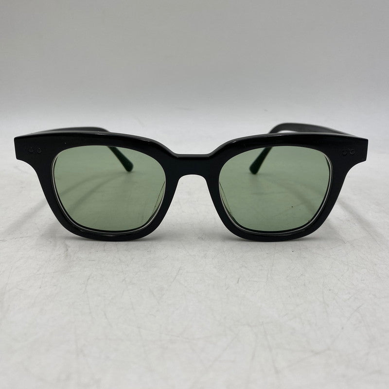 【現状渡し品】【メンズ/レディース】 GENTLE MONSTER ジェントルモンスター SOUTH SIDE SUNGLASSES サウスサイド サングラス 203-260711-as-18-izu サイズ：48□22-152 カラー：ブラック×グリーン系 万代Net店