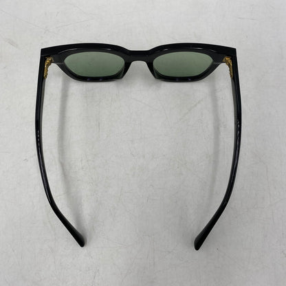 【現状渡し品】【メンズ/レディース】 GENTLE MONSTER ジェントルモンスター SOUTH SIDE SUNGLASSES サウスサイド サングラス 203-260711-as-18-izu サイズ：48□22-152 カラー：ブラック×グリーン系 万代Net店