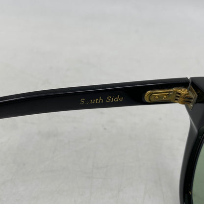 【現状渡し品】【メンズ/レディース】 GENTLE MONSTER ジェントルモンスター SOUTH SIDE SUNGLASSES サウスサイド サングラス 203-260711-as-18-izu サイズ：48□22-152 カラー：ブラック×グリーン系 万代Net店