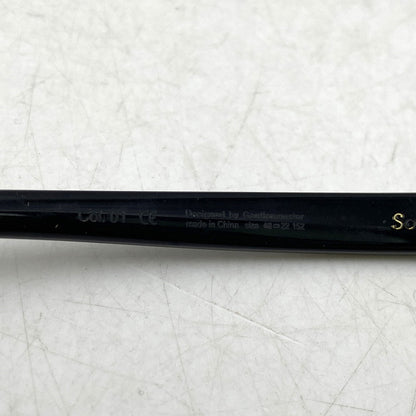 【現状渡し品】【メンズ/レディース】 GENTLE MONSTER ジェントルモンスター SOUTH SIDE SUNGLASSES サウスサイド サングラス 203-260711-as-18-izu サイズ：48□22-152 カラー：ブラック×グリーン系 万代Net店