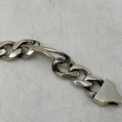 【中古品】【メンズ/レディース】 GUCCI グッチ GG BEE ENGRAVED BRACELET チェーンブレスレット アクセサリー 182-260711-as-15-izu カラー：シルバー 万代Net店