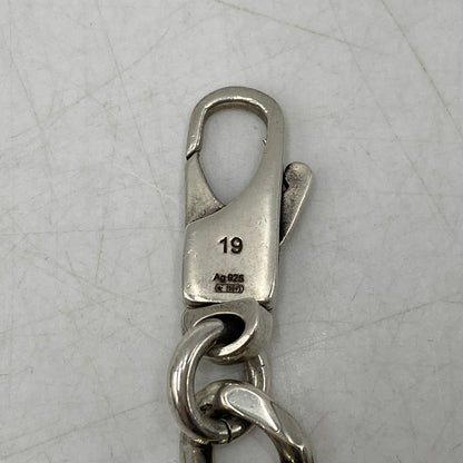 【中古品】【メンズ/レディース】 GUCCI グッチ GG BEE ENGRAVED BRACELET チェーンブレスレット アクセサリー 182-260711-as-15-izu カラー：シルバー 万代Net店