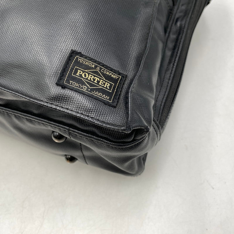 【中古品】【メンズ】 PORTER ポーター STRAGE 2WAY SHOULDER BAG ストレージ ショルダーバッグ カバン 鞄 188-260711-as-12-izu カラー：ブラック 万代Net店