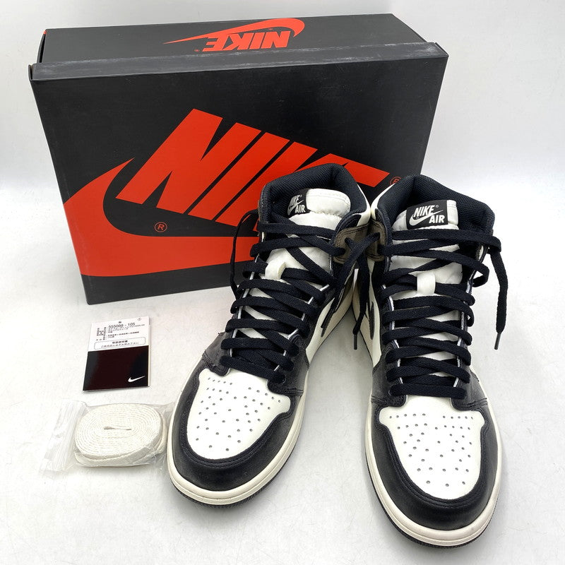 【中古品】【メンズ】 NIKE ナイキ AIR JORDAN 1 RETRO HIGH OG 555088-105 エア ジョーダン 1 レトロ ハイ OG スニーカー 靴 160-260711-as-10-izu サイズ：28.5cm カラー：SAIL/BLACK-DARK MOCHA-BLACK 万代Net店