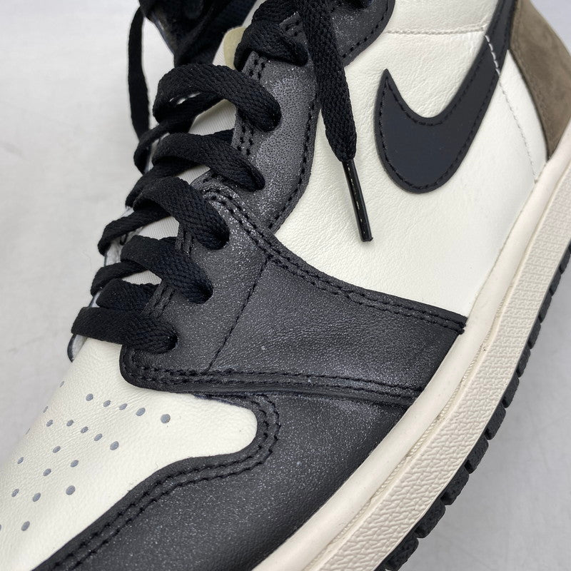 【中古品】【メンズ】 NIKE ナイキ AIR JORDAN 1 RETRO HIGH OG 555088-105 エア ジョーダン 1 レトロ ハイ OG スニーカー 靴 160-260711-as-10-izu サイズ：28.5cm カラー：SAIL/BLACK-DARK MOCHA-BLACK 万代Net店