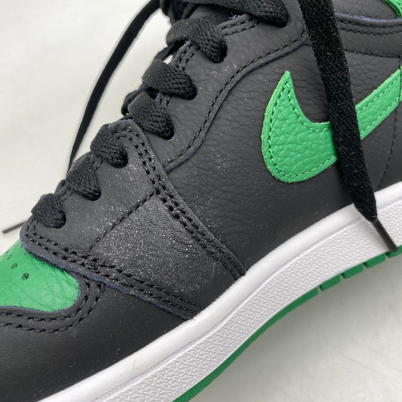 【中古品】【メンズ】 NIKE ナイキ AIR JORDAN 1 RETRO HIGH OG 555088-030 エアジョーダン 1 レトロ ハイ OG スニーカー 靴 160-260711-as-08-izu サイズ：27cm カラー：BLACK/PINE GREEN-WHITE-GYM RED 万代Net店
