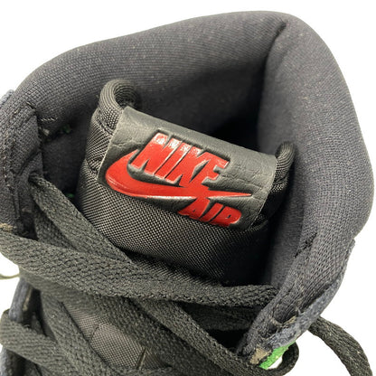 【中古品】【メンズ】 NIKE ナイキ AIR JORDAN 1 RETRO HIGH OG 555088-030 エアジョーダン 1 レトロ ハイ OG スニーカー 靴 160-260711-as-08-izu サイズ：27cm カラー：BLACK/PINE GREEN-WHITE-GYM RED 万代Net店