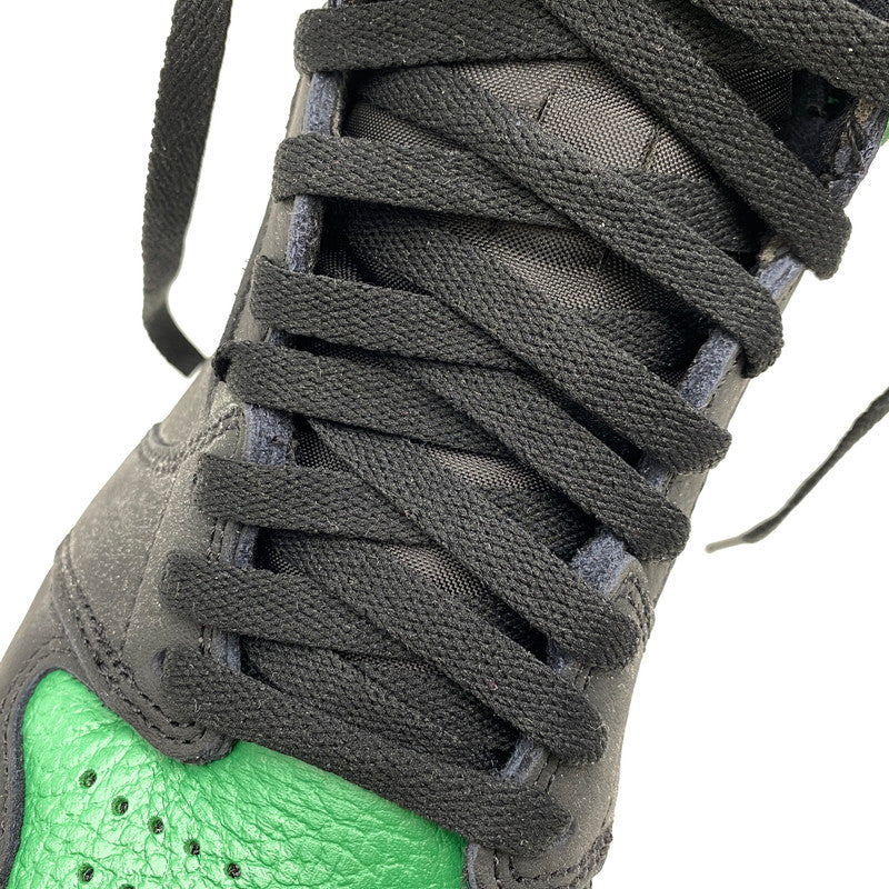 【中古品】【メンズ】 NIKE ナイキ AIR JORDAN 1 RETRO HIGH OG 555088-030 エアジョーダン 1 レトロ ハイ OG スニーカー 靴 160-260711-as-08-izu サイズ：27cm カラー：BLACK/PINE GREEN-WHITE-GYM RED 万代Net店