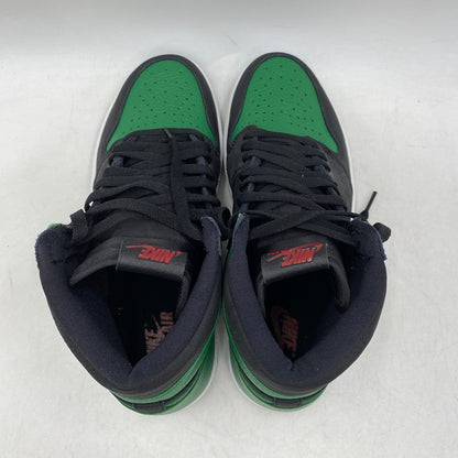 【中古品】【メンズ】 NIKE ナイキ AIR JORDAN 1 RETRO HIGH OG 555088-030 エアジョーダン 1 レトロ ハイ OG スニーカー 靴 160-260711-as-08-izu サイズ：27cm カラー：BLACK/PINE GREEN-WHITE-GYM RED 万代Net店