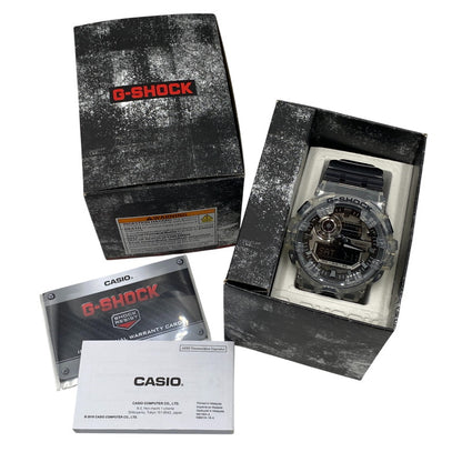 【中古美品】【メンズ/レディース】 G-SHOCK ジーショック DIGITAL ANALOG WATCH GA-700SK-1A デジタル アナログ 腕時計 196-260711-as-19-izu カラー：クリア×クリアブラック 万代Net店