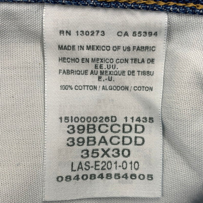 【中古品】【メンズ】 BCC BLUES LAS-E201-010 メキシコ製 REGULAR FIT DENIM PANTS レギュラーフィット デニム パンツ ボトムス 157-260716-kh-03-izu サイズ：35×30 カラー：インディゴ 万代Net店