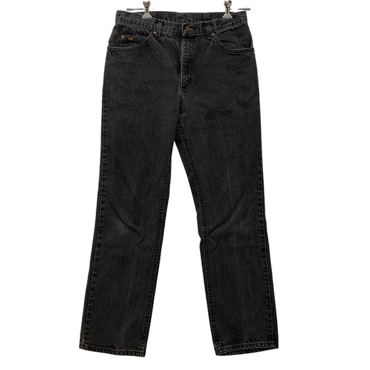 【中古品】【メンズ】 LEE リー 先染め DENIM PANTS デニム パンツ ボトムス 157-260716-kh-01-izu サイズ：34×32 カラー：ブラック 万代Net店