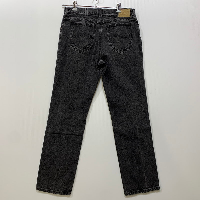 【中古品】【メンズ】 LEE リー 先染め DENIM PANTS デニム パンツ ボトムス 157-260716-kh-01-izu サイズ：34×32 カラー：ブラック 万代Net店