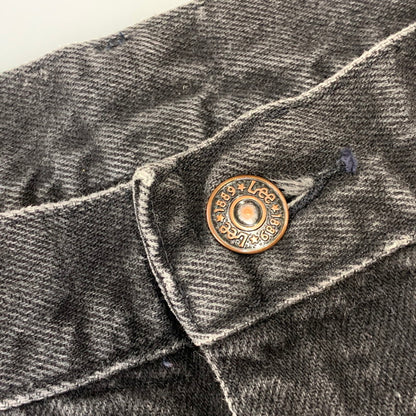 【中古品】【メンズ】 LEE リー 先染め DENIM PANTS デニム パンツ ボトムス 157-260716-kh-01-izu サイズ：34×32 カラー：ブラック 万代Net店