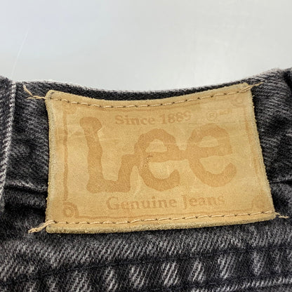 【中古品】【メンズ】 LEE リー 先染め DENIM PANTS デニム パンツ ボトムス 157-260716-kh-01-izu サイズ：34×32 カラー：ブラック 万代Net店