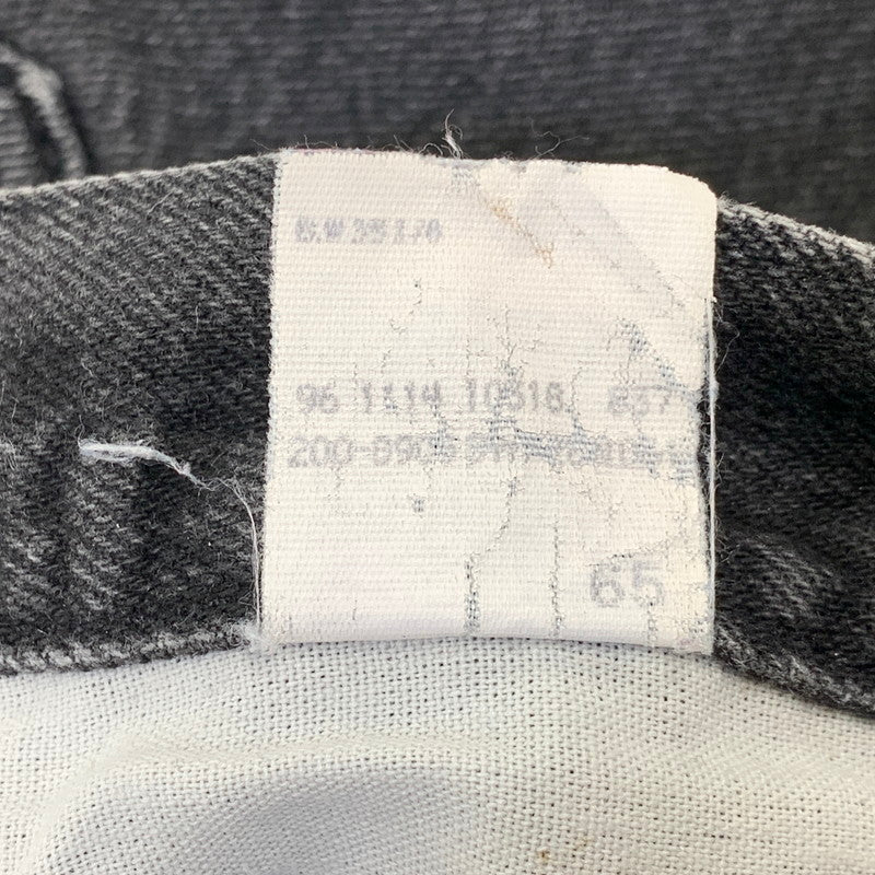 【中古品】【メンズ】 LEE リー 先染め DENIM PANTS デニム パンツ ボトムス 157-260716-kh-01-izu サイズ：34×32 カラー：ブラック 万代Net店