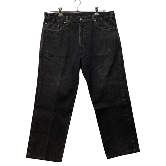 【中古品】【メンズ】 LEVI'S リーバイス 00505-0260 メキシコ製 刻印411M 505 DENIM PANTS デニム パンツ ボトムス 157-260716-kh-02-izu サイズ：38×30 カラー：ブラック 万代Net店
