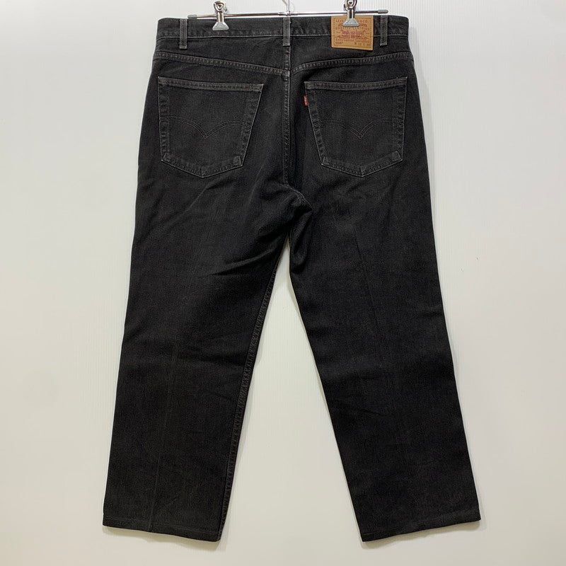 【中古品】【メンズ】 LEVI'S リーバイス 00505-0260 メキシコ製 刻印411M 505 DENIM PANTS デニム パンツ ボトムス 157-260716-kh-02-izu サイズ：38×30 カラー：ブラック 万代Net店