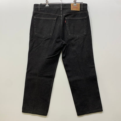 【中古品】【メンズ】 LEVI'S リーバイス 00505-0260 メキシコ製 刻印411M 505 DENIM PANTS デニム パンツ ボトムス 157-260716-kh-02-izu サイズ：38×30 カラー：ブラック 万代Net店