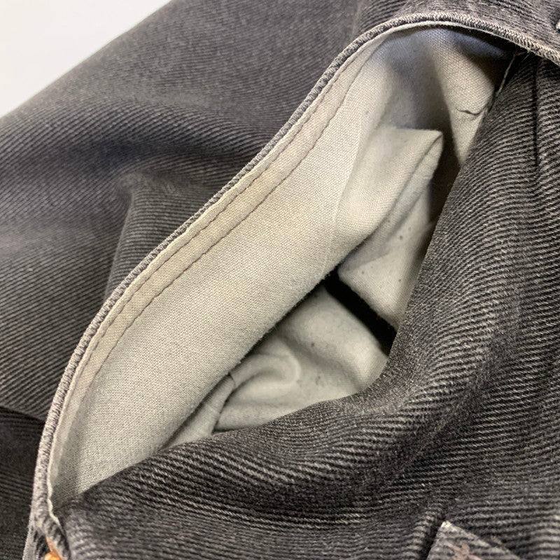 【中古品】【メンズ】 LEVI'S リーバイス 00505-0260 メキシコ製 刻印411M 505 DENIM PANTS デニム パンツ ボトムス 157-260716-kh-02-izu サイズ：38×30 カラー：ブラック 万代Net店