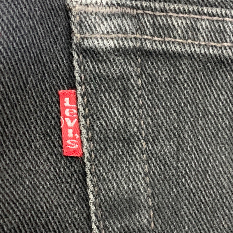 【中古品】【メンズ】 LEVI'S リーバイス 00505-0260 メキシコ製 刻印411M 505 DENIM PANTS デニム パンツ ボトムス 157-260716-kh-02-izu サイズ：38×30 カラー：ブラック 万代Net店