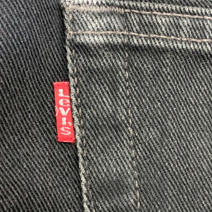 【中古品】【メンズ】 LEVI'S リーバイス 00505-0260 メキシコ製 刻印411M 505 DENIM PANTS デニム パンツ ボトムス 157-260716-kh-02-izu サイズ：38×30 カラー：ブラック 万代Net店