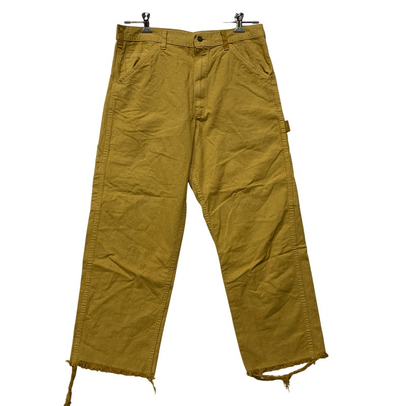 【現状渡し品】【メンズ】 STAN RAY スタンレイ USA製 PAINTER PANTS ペインター パンツ ボトムス 157-260716-kh-06-izu サイズ：34×34 カラー：イエロー系 万代Net店