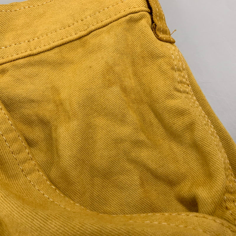 【現状渡し品】【メンズ】 STAN RAY スタンレイ USA製 PAINTER PANTS ペインター パンツ ボトムス 157-260716-kh-06-izu サイズ：34×34 カラー：イエロー系 万代Net店