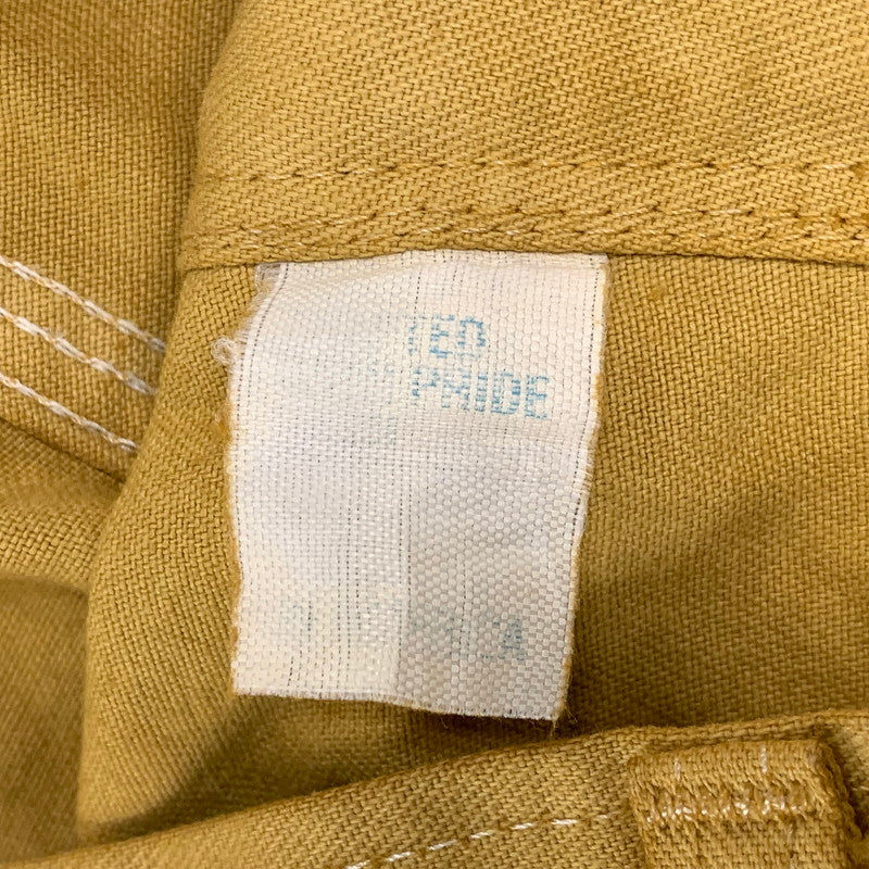 【現状渡し品】【メンズ】 STAN RAY スタンレイ USA製 PAINTER PANTS ペインター パンツ ボトムス 157-260716-kh-06-izu サイズ：34×34 カラー：イエロー系 万代Net店