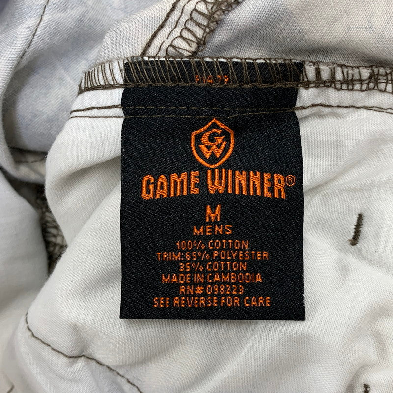 【中古品】【メンズ】 GAME WINNER ゲームウィナー DOUBLEKNEE CARGO PANTS ダブルニー カーゴ パンツ ボトムス 157-260716-kh-05-izu サイズ：M カラー：ブラウン系 万代Net店