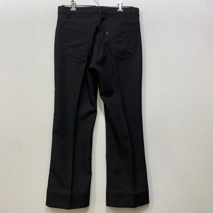【中古品】【メンズ】 LEVI'S リーバイス 10517-6159 刻印882 USA製 STA-PREST BUUTS CUT SLACKS スタプレスト ブーツカット スラックス パンツ ボトムス 157-260716-kh-04-izu サイズ：36×32 カラー：ブラック 万代Net店