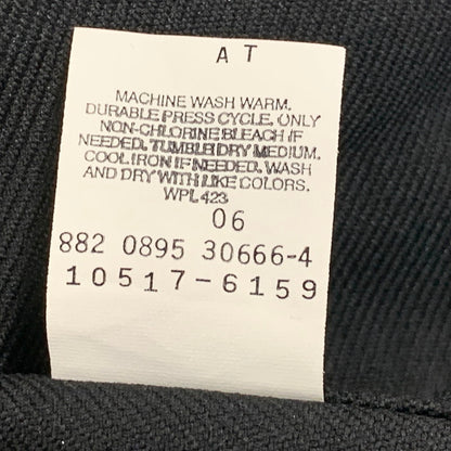 【中古品】【メンズ】 LEVI'S リーバイス 10517-6159 刻印882 USA製 STA-PREST BUUTS CUT SLACKS スタプレスト ブーツカット スラックス パンツ ボトムス 157-260716-kh-04-izu サイズ：36×32 カラー：ブラック 万代Net店