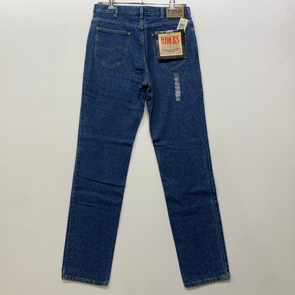 【中古品】【メンズ】 LEE リー 209-0144 RIDERS USA製 PEPPER WASH REGULAR FIT STRAIGHT LEG DENIM PANTS ストレート レッグ デニム パンツ 157-260716-kh-08-izu サイズ：34×36 カラー：インディゴ 万代Net店