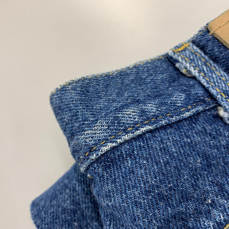 【中古品】【メンズ】 LEE リー 209-0144 RIDERS USA製 PEPPER WASH REGULAR FIT STRAIGHT LEG DENIM PANTS ストレート レッグ デニム パンツ 157-260716-kh-08-izu サイズ：34×36 カラー：インディゴ 万代Net店