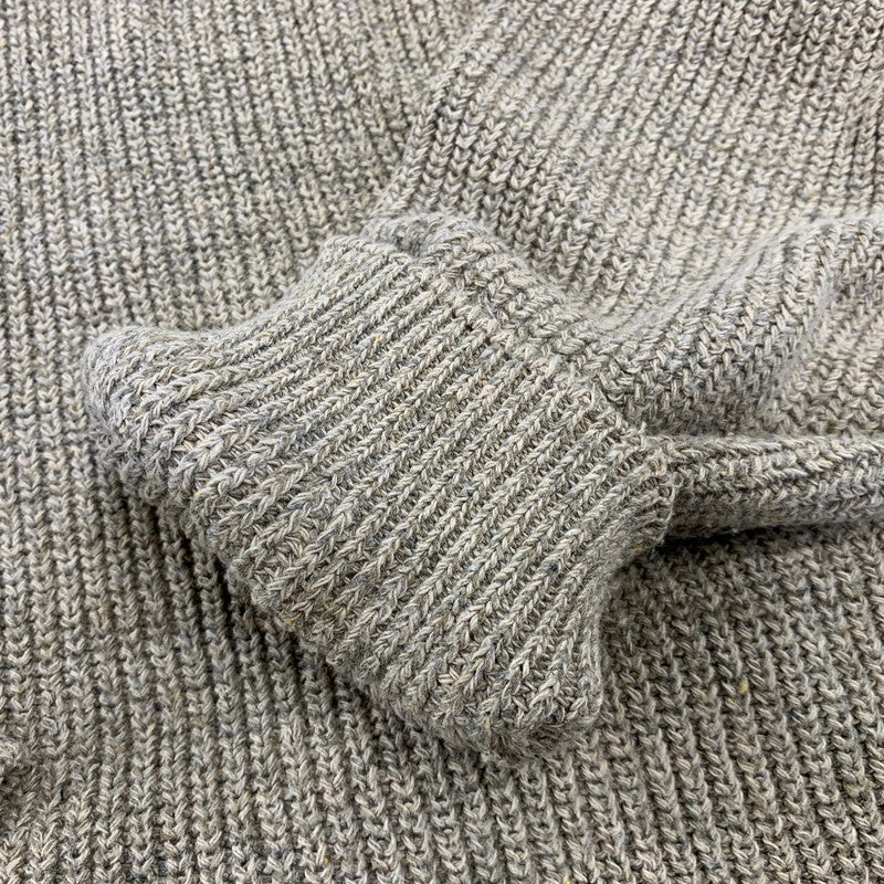 【中古品】【メンズ】 EDDIE BAUER エディー・バウアー USA製 アクリル混 HALF ZIP KNIT SWEATER ハーフ ジップ ニット セーター トップス 146-260716-kh-12-izu サイズ：XL カラー：ベージュ 万代Net店