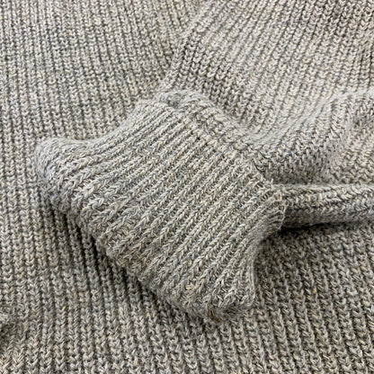 【中古品】【メンズ】 EDDIE BAUER エディー・バウアー USA製 アクリル混 HALF ZIP KNIT SWEATER ハーフ ジップ ニット セーター トップス 146-260716-kh-12-izu サイズ：XL カラー：ベージュ 万代Net店