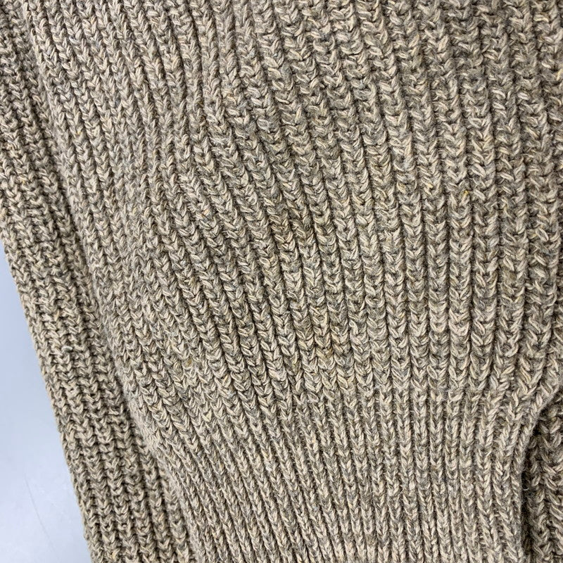 【中古品】【メンズ】 EDDIE BAUER エディー・バウアー USA製 アクリル混 HALF ZIP KNIT SWEATER ハーフ ジップ ニット セーター トップス 146-260716-kh-12-izu サイズ：XL カラー：ベージュ 万代Net店