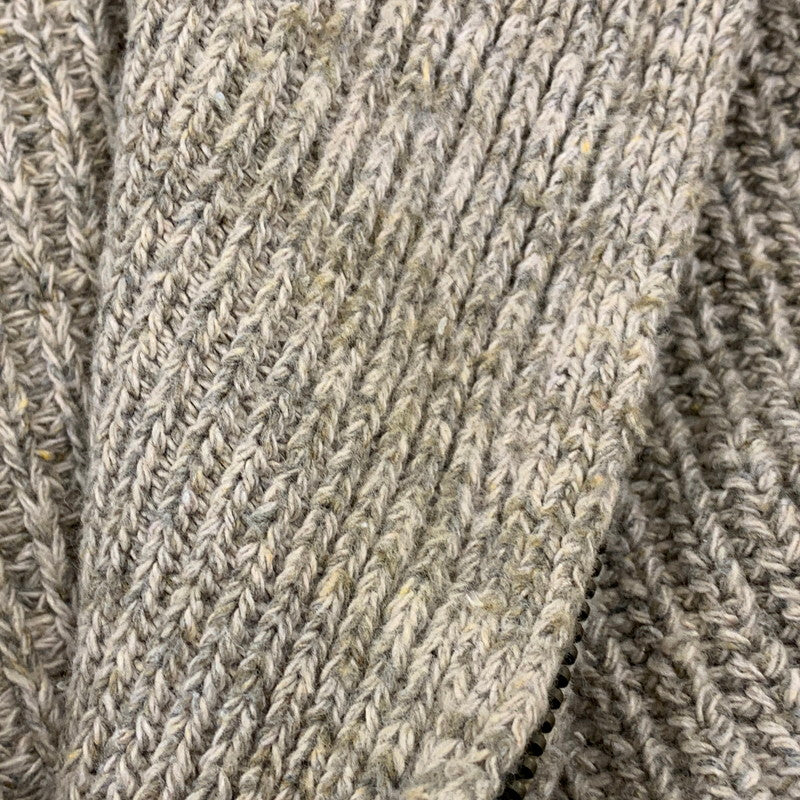 【中古品】【メンズ】 EDDIE BAUER エディー・バウアー USA製 アクリル混 HALF ZIP KNIT SWEATER ハーフ ジップ ニット セーター トップス 146-260716-kh-12-izu サイズ：XL カラー：ベージュ 万代Net店