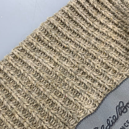 【中古品】【メンズ】 EDDIE BAUER エディー・バウアー USA製 アクリル混 HALF ZIP KNIT SWEATER ハーフ ジップ ニット セーター トップス 146-260716-kh-12-izu サイズ：XL カラー：ベージュ 万代Net店