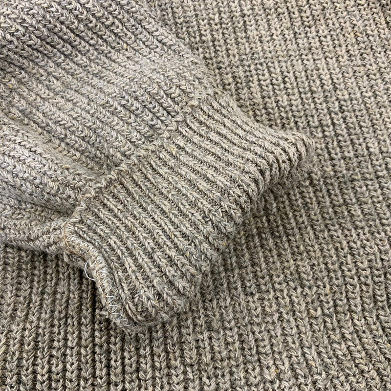 【中古品】【メンズ】 EDDIE BAUER エディー・バウアー USA製 アクリル混 HALF ZIP KNIT SWEATER ハーフ ジップ ニット セーター トップス 146-260716-kh-12-izu サイズ：XL カラー：ベージュ 万代Net店