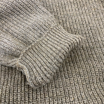 【中古品】【メンズ】 EDDIE BAUER エディー・バウアー USA製 アクリル混 HALF ZIP KNIT SWEATER ハーフ ジップ ニット セーター トップス 146-260716-kh-12-izu サイズ：XL カラー：ベージュ 万代Net店