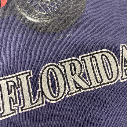 【中古品】【メンズ】 HARLEY-DAVIDSON ハーレーダビッドソン USA製 c2008 FT.LAUDERDALE FLORIDA SS TEE ショートスリーブ Tシャツ トップス 146-260715-kh-06-izu サイズ：XL カラー：ネイビー 万代Net店