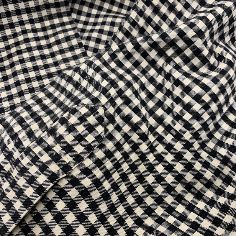 【中古品】【メンズ】 RALPH LAUREN ラルフローレン CLASSIC FIT GINGHAM CHECK L S SHIRT クラシック フィット ギンガムチェック ロングスリーブ シャツ 長袖 トップス 146-260728-ay-08-izu サイズ：L カラー：ブラック×ホワイト 万代Net店