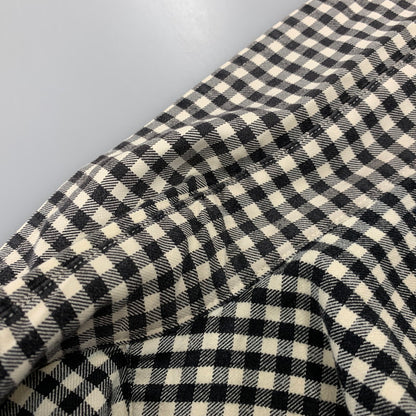 【中古品】【メンズ】 RALPH LAUREN ラルフローレン CLASSIC FIT GINGHAM CHECK L S SHIRT クラシック フィット ギンガムチェック ロングスリーブ シャツ 長袖 トップス 146-260728-ay-08-izu サイズ：L カラー：ブラック×ホワイト 万代Net店