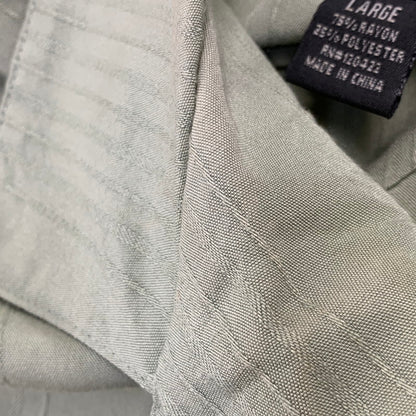 【中古品】【メンズ】 ST.JOHN'S BAY セントジョンズベイ RAYON SS SHIRT レーヨン ショートスリーブ シャツ トップス 146-260715-kh-05-izu サイズ：L カラー：ライトグリーン 万代Net店