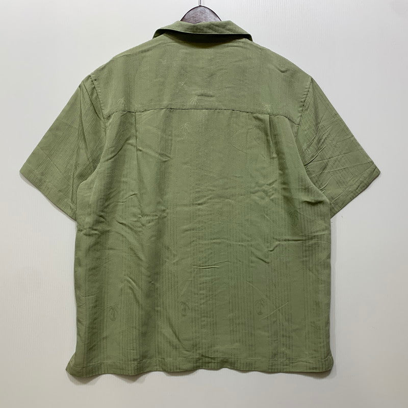【中古品】【メンズ】 ST.JOHN'S BAY セントジョンズベイ RAYON SS SHIRT レーヨン ショートスリーブ シャツ トップス 146-260715-kh-05-izu サイズ：L カラー：ライトグリーン 万代Net店
