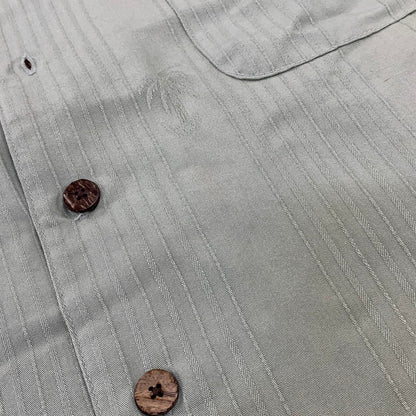 【中古品】【メンズ】 ST.JOHN'S BAY セントジョンズベイ RAYON SS SHIRT レーヨン ショートスリーブ シャツ トップス 146-260715-kh-05-izu サイズ：L カラー：ライトグリーン 万代Net店