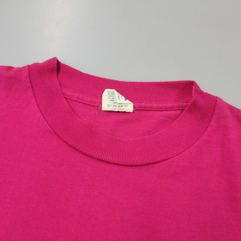 【中古品】【メンズ】 MILLER ミラー ARMADILLO S/S TEE アルマジロ ショートスリーブ Tシャツ 半袖 c82 USA製 146-260715-as-14-izu サイズ：XL カラー：ピンク 万代Net店
