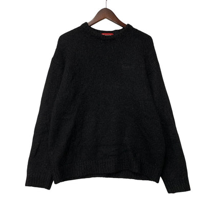 【中古品】【メンズ】 SUPREME シュプリーム BRUSHED MOHAIR SWEATER ブラッシュド モヘア セーター トップス 長袖 149-260711-cs-09-izu サイズ：M カラー：ブラック 万代Net店